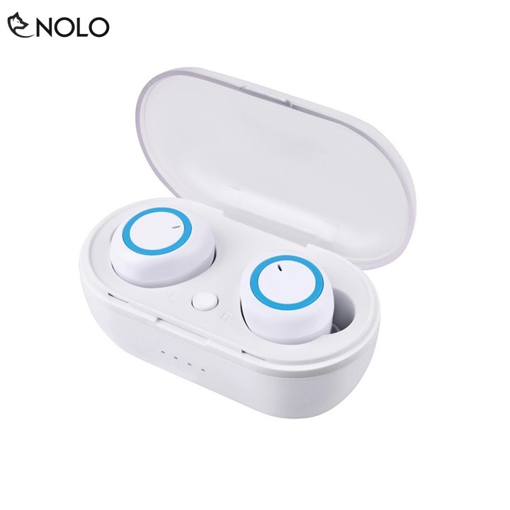 Bộ Tai Nghe Bluetooth Mini Kèm Dock Sạc V5.0 Model TWS X5 Kết Nối Cùng Lúc 2 Tai Nghe Rời