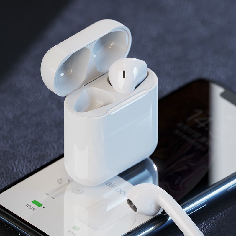 Tai nghe Bluetooth Inpods 12  I12  không dây  TWS 5.0，dùng cho IOS Android Tai nghe không dây Cảm Biến Vân Tay