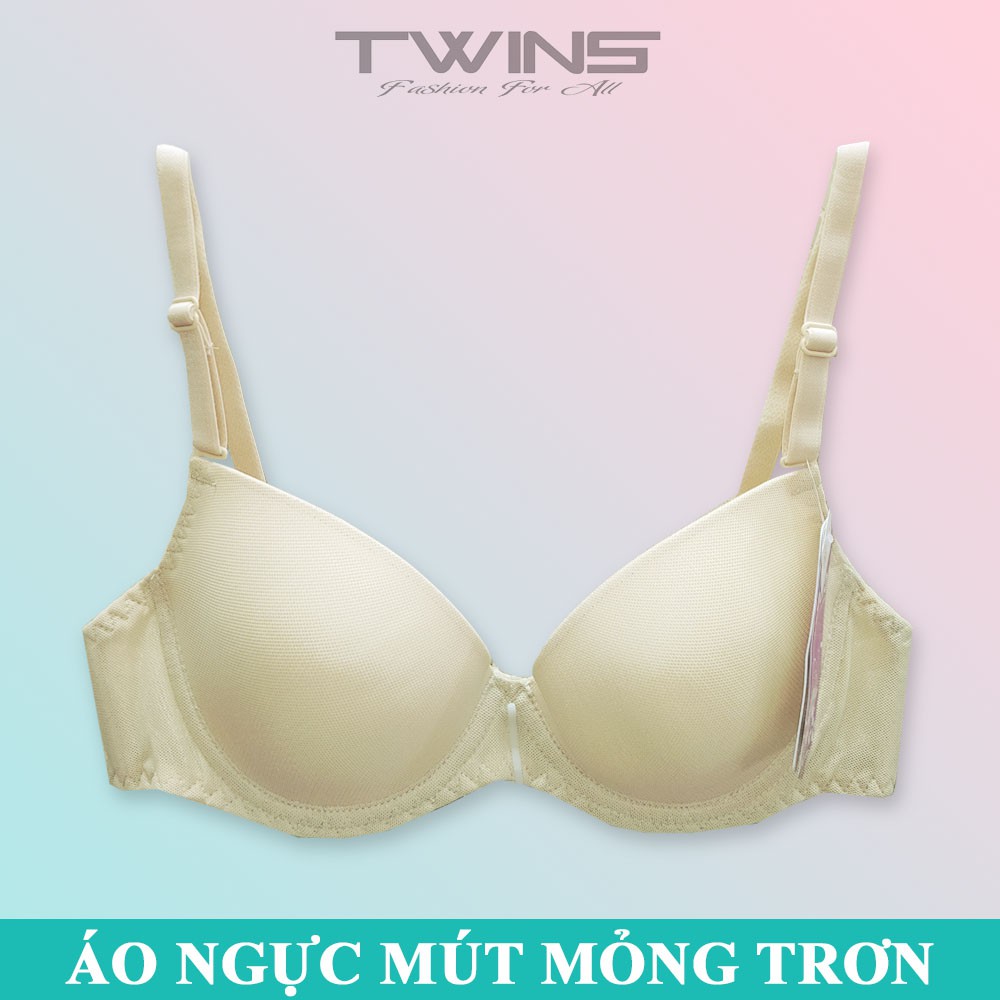 Áo ngực nữ có gọng nâng ngực OB01 mút mỏng màu trơn cúp xéo thoải mái mặc áo dài, áo sơ mi size 34-36-38