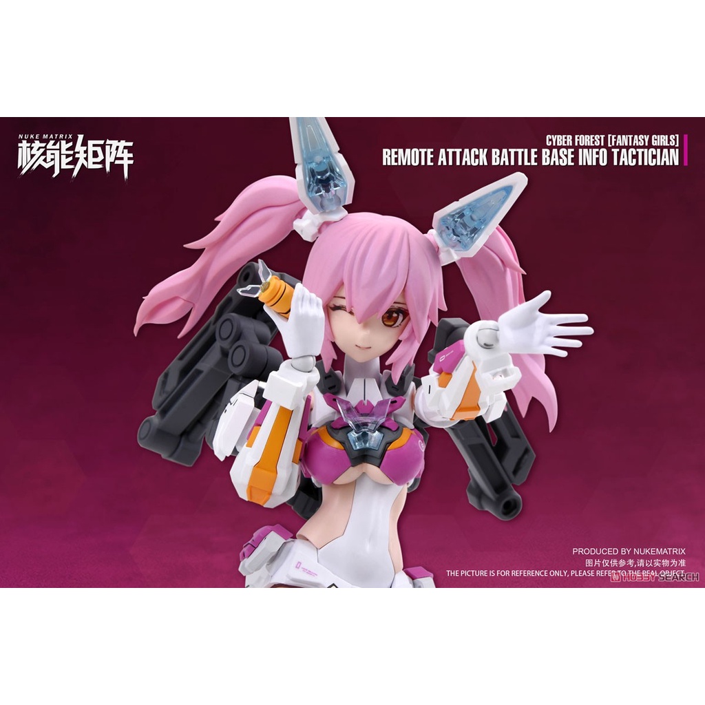 Mô Hình Lắp Ráp CF-02 Lirly Bell Cyber Forest Fantasy Girls Remote Attack Battle Base Info Tactician