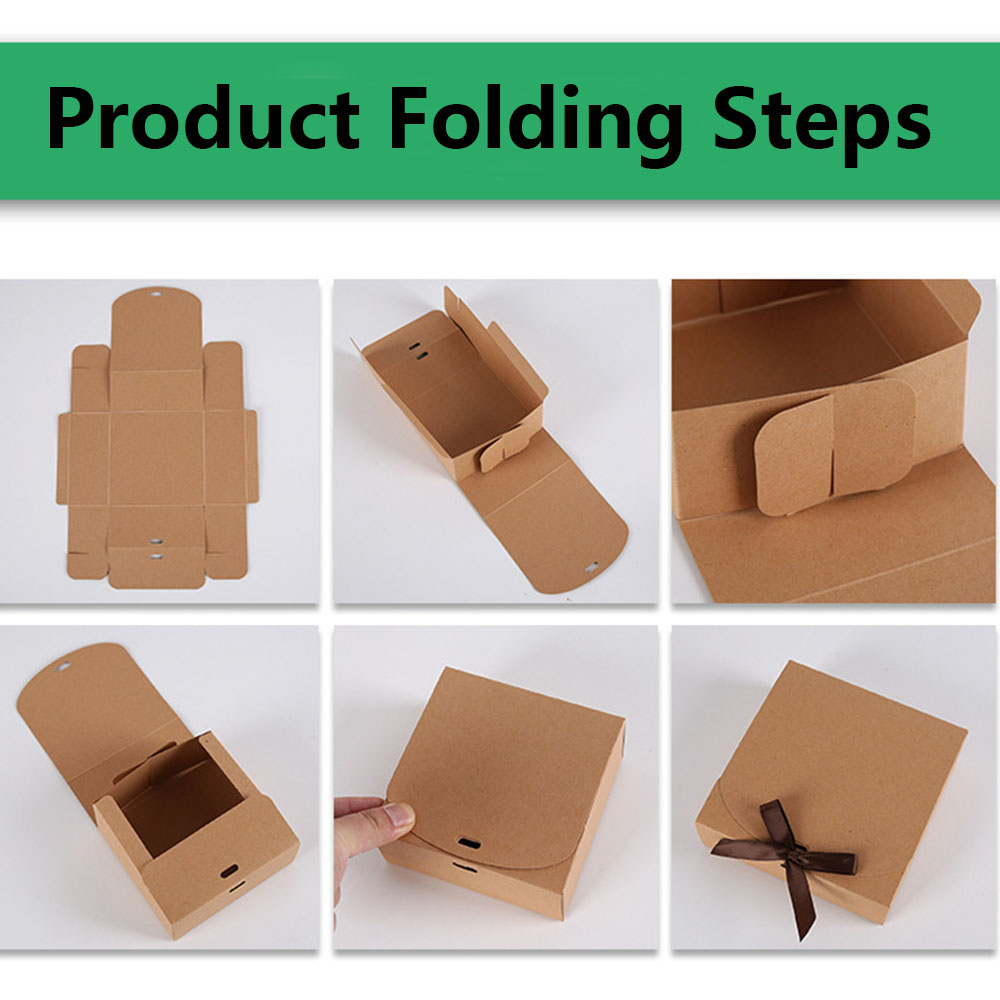 Set 5 Hộp Giấy Đựng Quà Tặng Dễ Thương