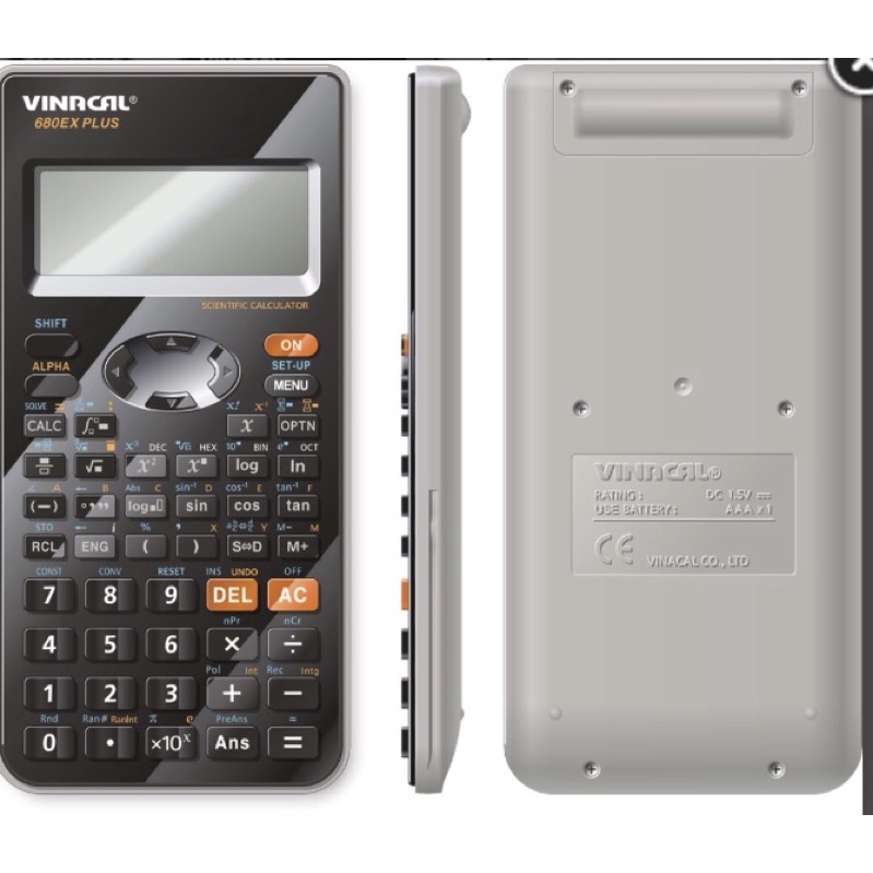 máy tính VINACAL 680EX Plus