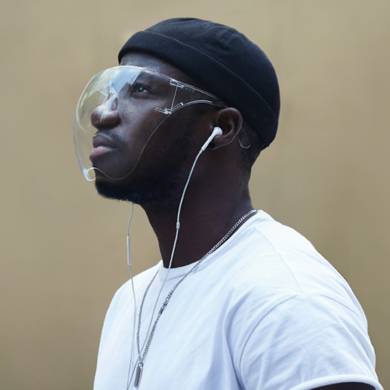 (Hàng Mới Về) Kính Bảo Hộ Chắn Gió Và Bụi Trong Suốt Chất Lượng Cao