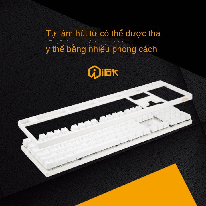 Bàn phím cơ FE87/104 RGB Văn phòng máy tính chơi game tùy chỉnh