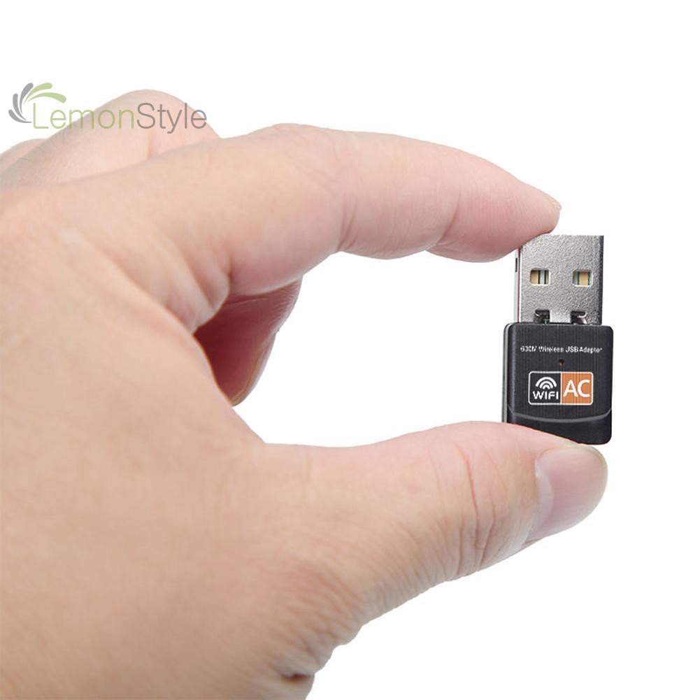 Usb Wifi 600mbps Băng Tần Kép 2.4g/5g Hz Lan 802.11ac