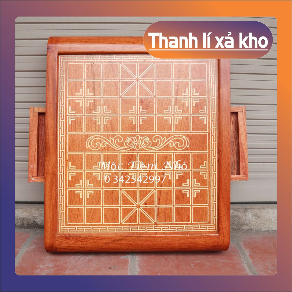 Bàn chơi cờ tướng tiện nghi có ngăn kéo cỡ 60x49