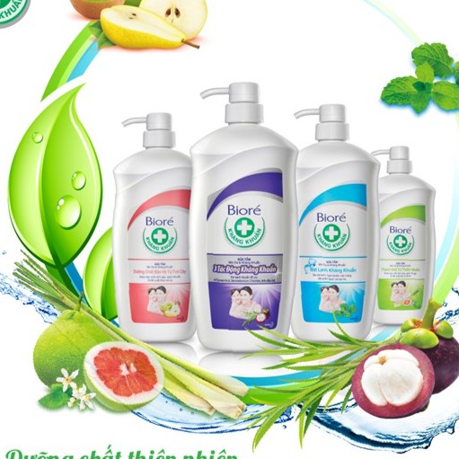 Sữa tắm biore 800g kháng khuẩn