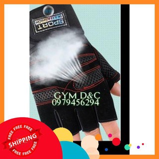 (Sale SỐC) Găng tay SPORT tập gym Loại Xịn