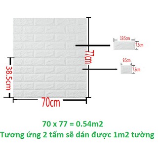 Xốp giả gạch