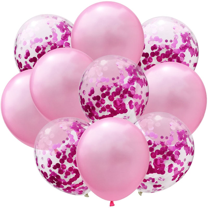 Set 10 Bong Bóng 12inch Trang Trí Tiệc Cưới