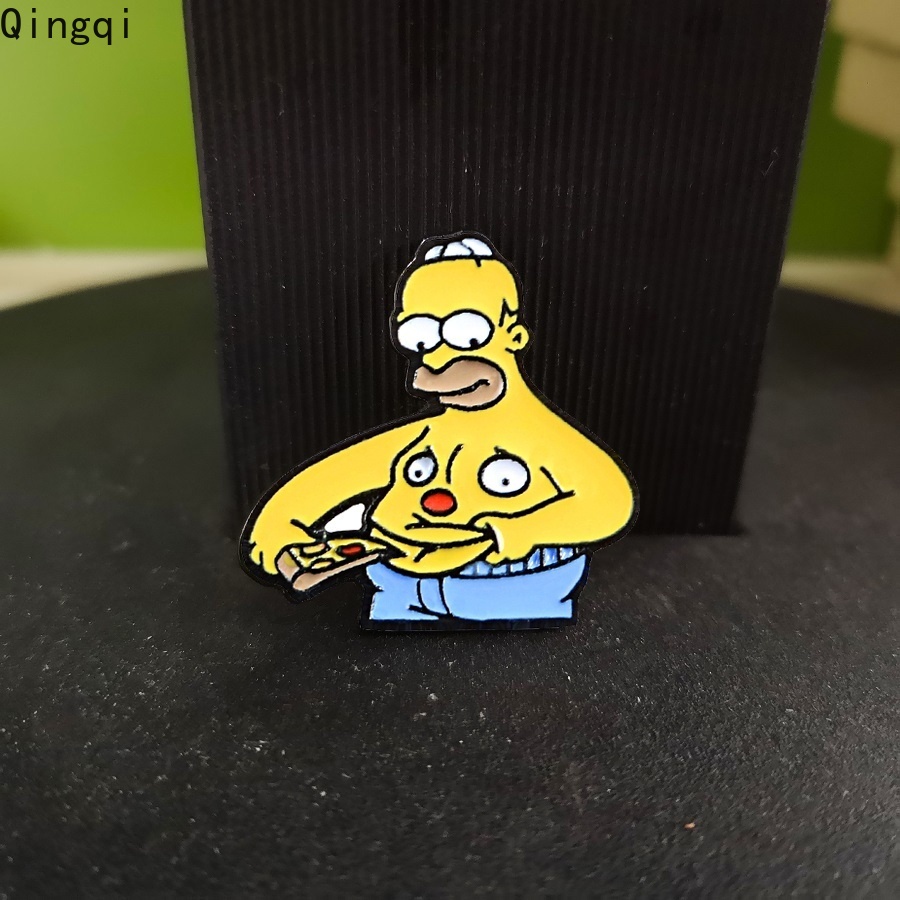 Ghim cài áo Miss Zoe 8090S hình nhân vật hoạt hình Simpson vui nhộn