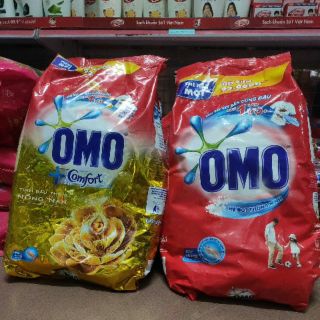 Bột Giặt Omo 5,5 kg tình dầu thơm và 6kg Date mới