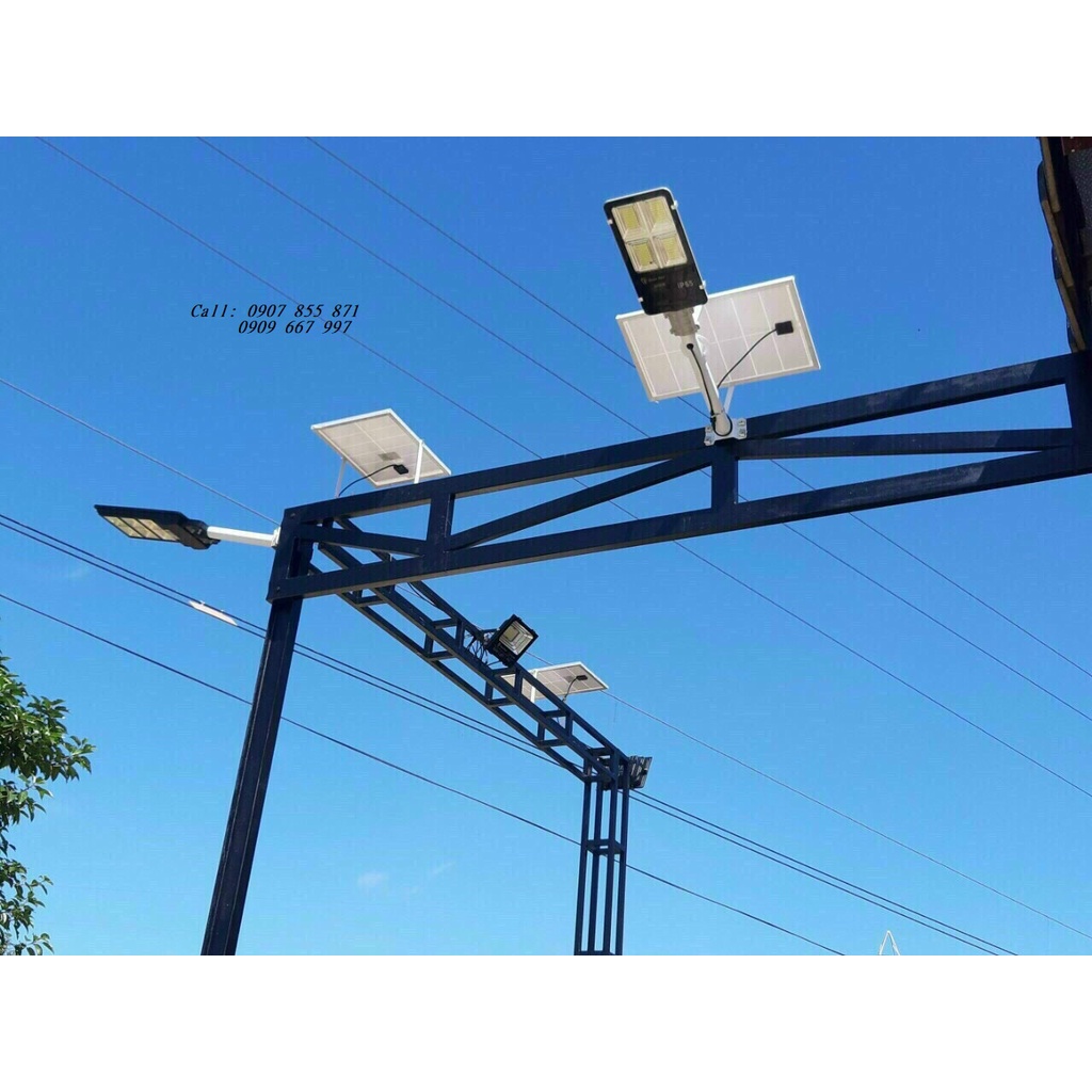 😍 Đèn đường năng lượng mặt trời MAYOR WOLF LY-TYN004  120W-200W-300W