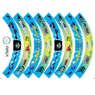 Tem Dán Vành Xe Máy Full 2 Bánh Đủ Mẫu