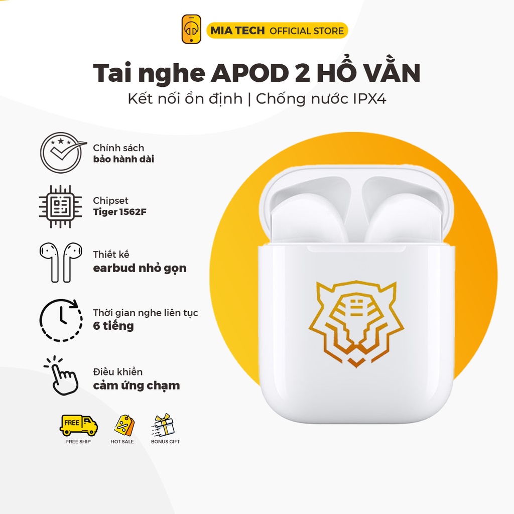 Tai Nghe Bluetooth Pro 2 Jerry bản nâng cấp mới nhất | Bảo hành 24 tháng