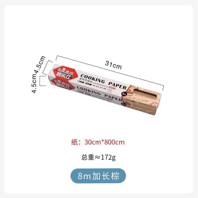 [FREESHIP] Giấy Nến Gói Bánh, Lót Nồi Chiên Không Dầu Thấm Dầu Mỡ Nhà Bếp Đa Năng