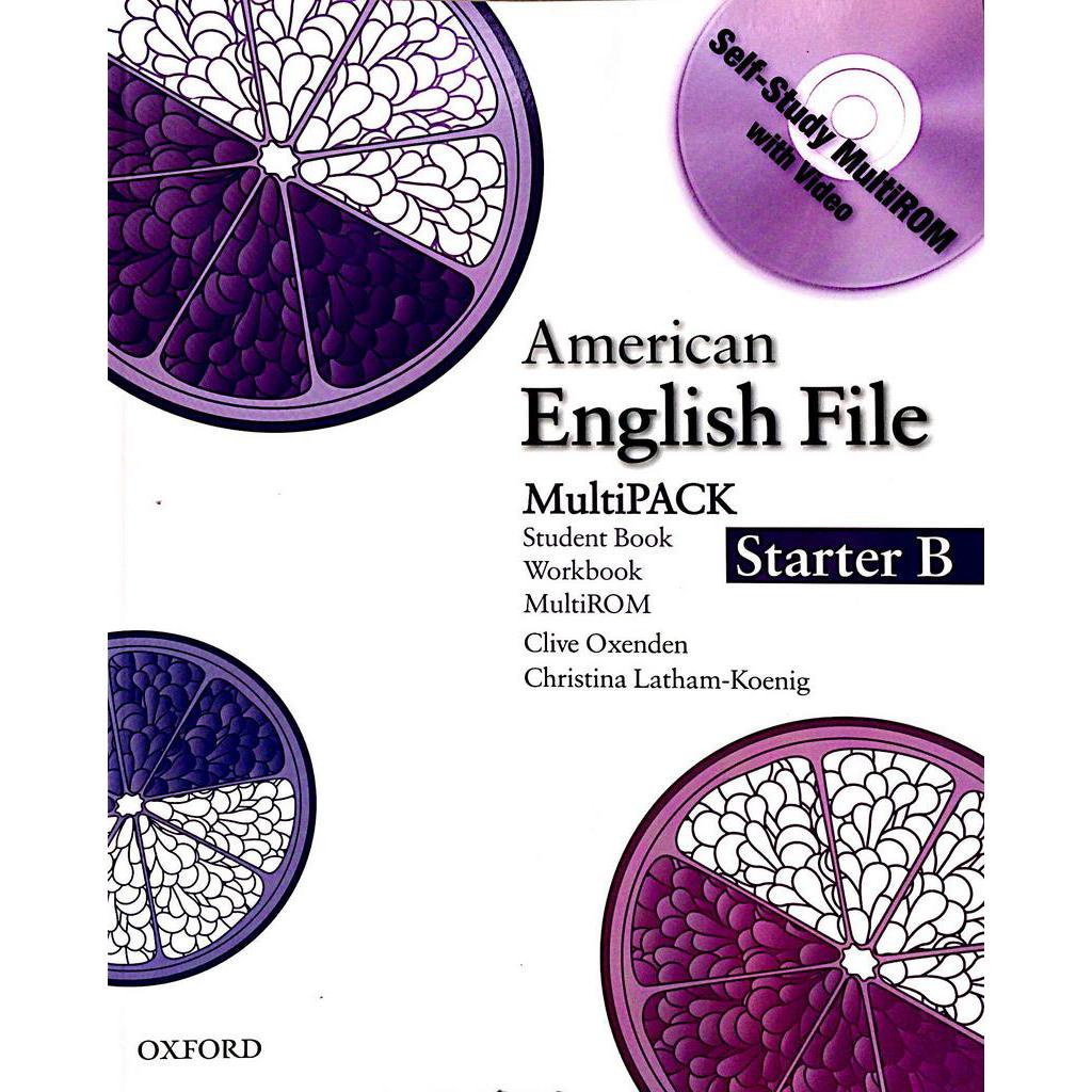 Sách - American English File Starter Student Book/Workbook Multipack B