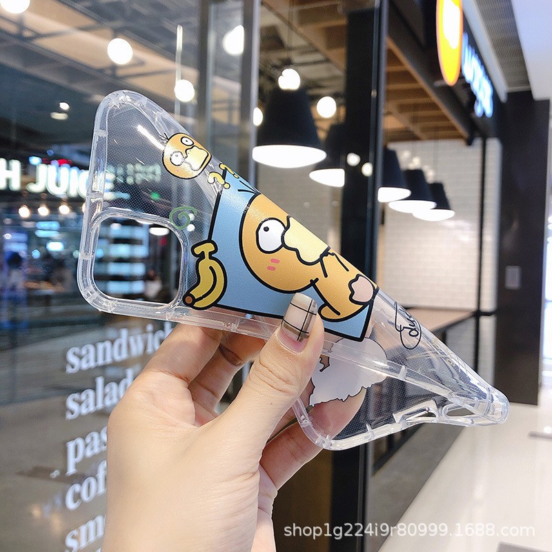 Ốp lưng IIPhone pokemon vịt trong suốt, chống sốc cực tốt, dành cho Táo  - Kaze Store