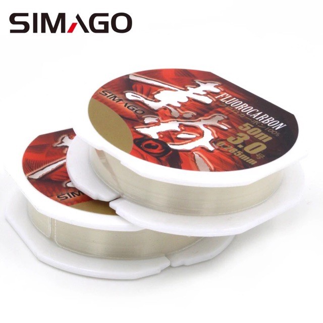 Cước FluoroCarbon SIMAGO 50m