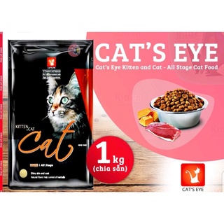 Thức ăn hạt Cat's eye 1kg cho Mèo mọi lứa tuổi