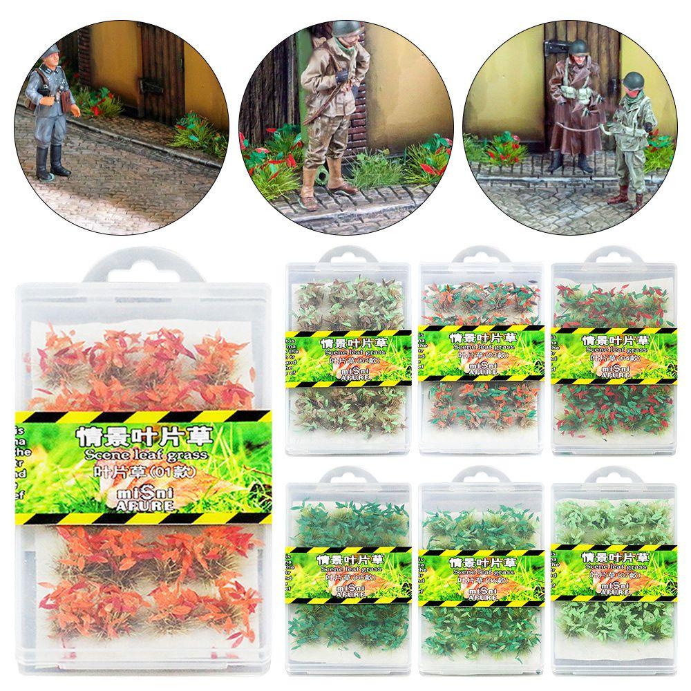 Mô Hình Tufts Để Bàn Trang Trí Có Lá DIY