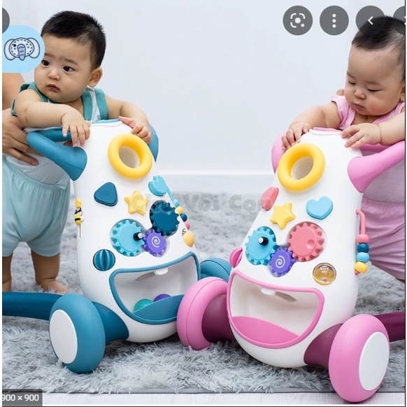 Xe tập đi Holla đa năng 3 trong 1 chống ngiêng lật ,chống trơn trượt cho bé hàng chính hãng