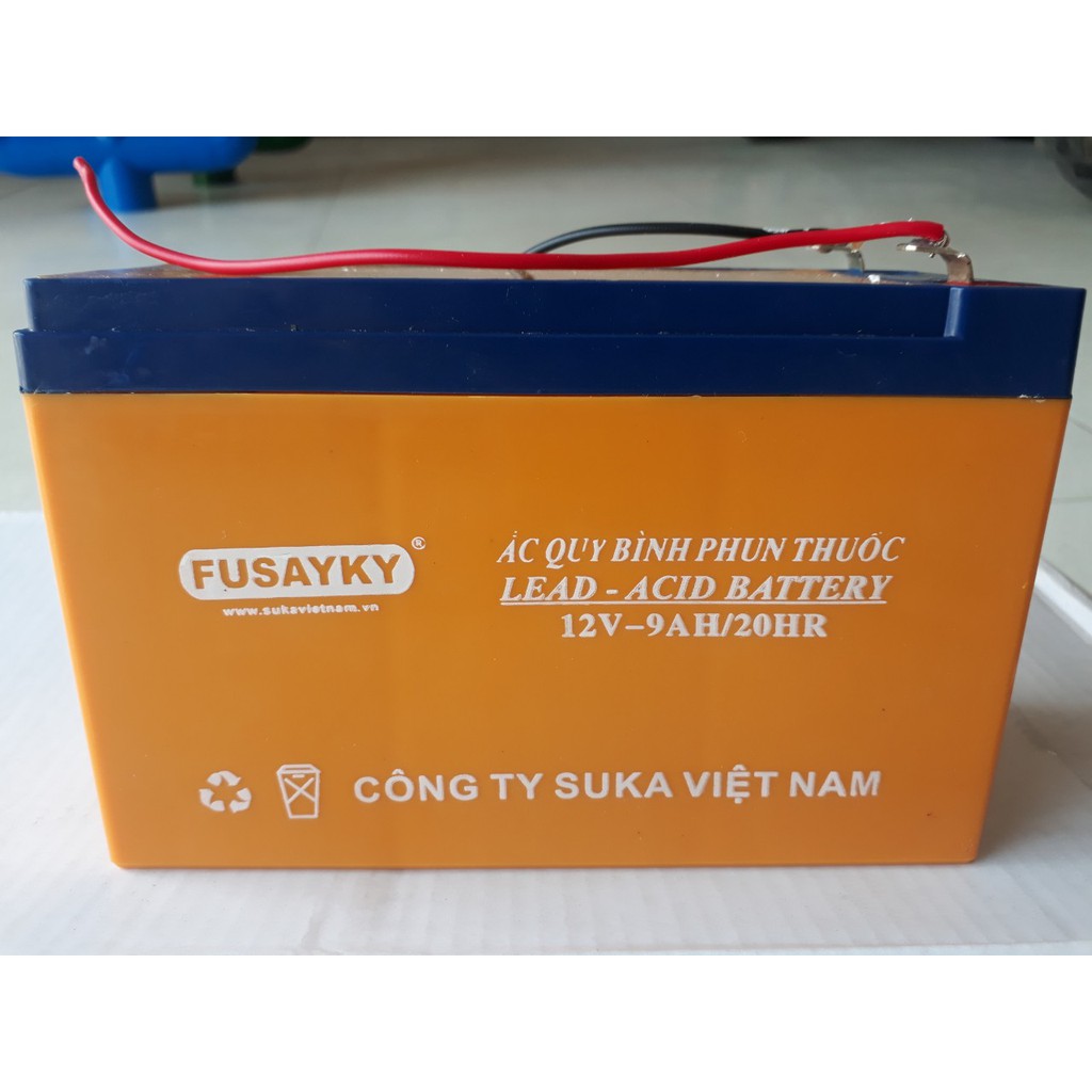 Acquy Bình Phun Thuốc Sâu bằng điện 12V9Ah