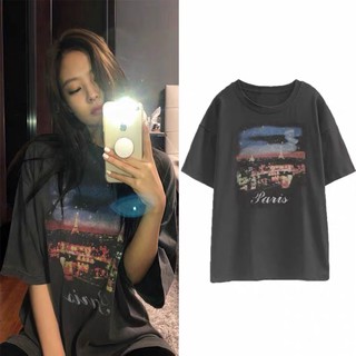 [ORDER] ÁO THUN TAY LỠ PARIS CHEAPMOMENT JENNIE BLACKPINK VẢI DÀY CÓ ẢNH THẬT