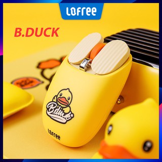 🖱️Chuột Không Dây Lofree Maus x B.Duck, Chuột Bluetooth Hỗ Trợ Mac & Window, Pin Sạc Dùng Hơn 50 Ngày, 3600 DPI