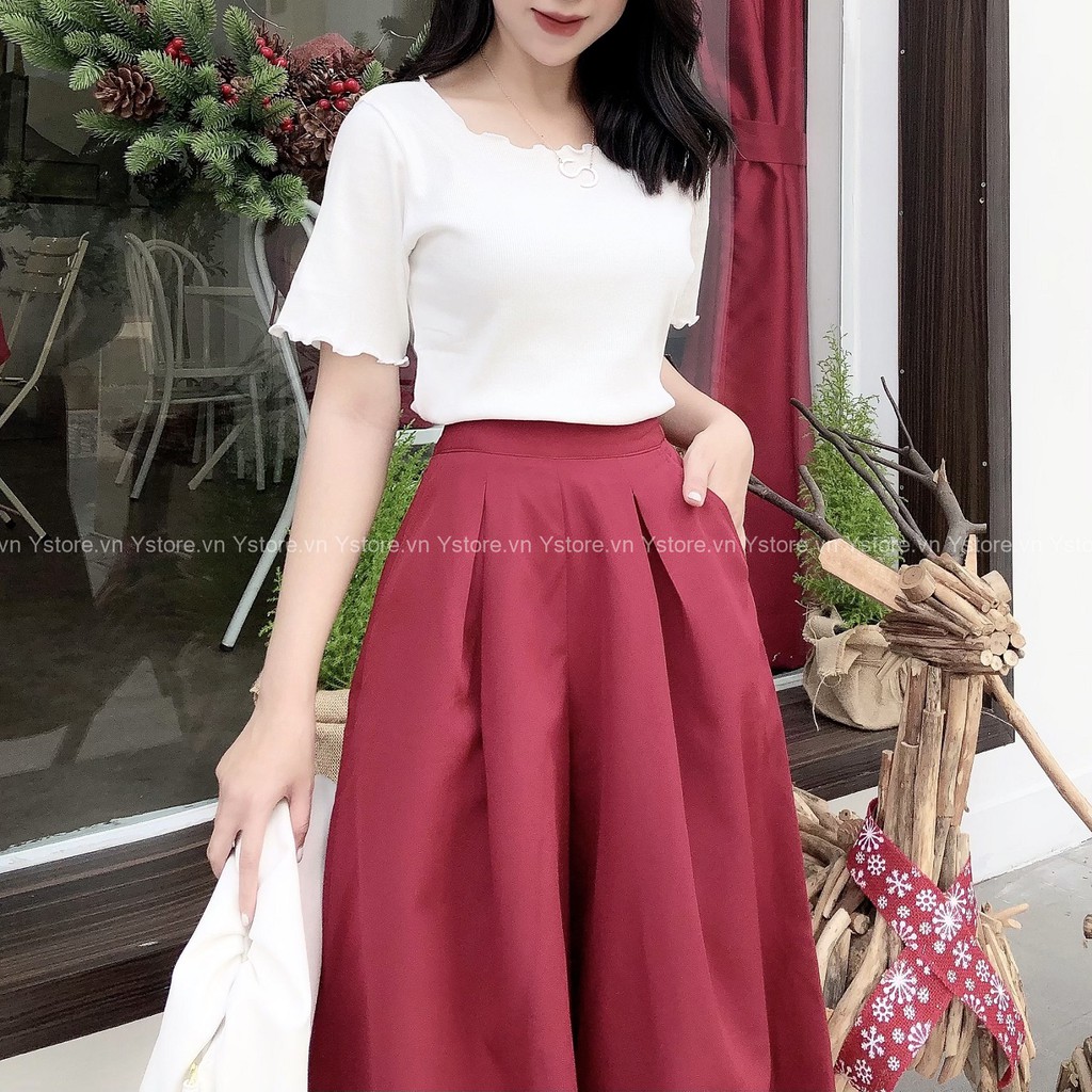 Cullotes Lửng Ống Rộng | BigBuy360 - bigbuy360.vn