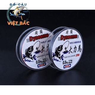 Thẻo dù câu cá đại lý đồ câu cá Dây PE Dyneema Kim Cương dài 20m làm thẻo buộc sẵn siêu bền