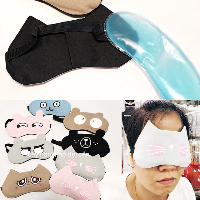 bịt mắt ngủ:shop giao hình ngẫu nhiên tuỳ theo từng đợt hàng về