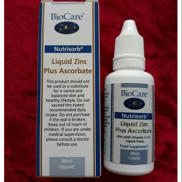 Kẽm giọt Biocare ZinC 30ml