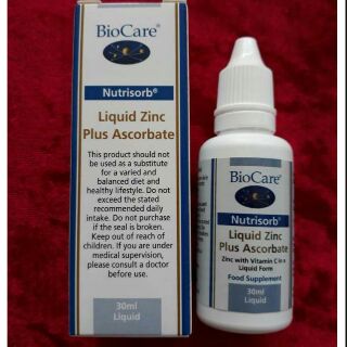 Kẽm giọt Biocare ZinC 30ml