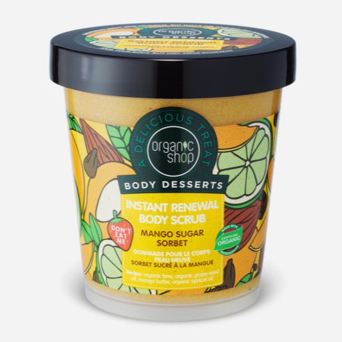 Tẩy Tế Bào Chết Toàn Thân Organic Shop Body , Organic Shop Body Desserts  Body Scrub | Shopee Việt Nam