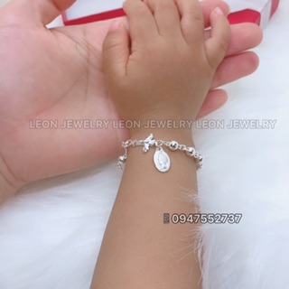 Chuỗi Mân Côi Bạc Đẹp Cho Bé