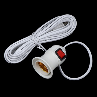 [felicedollhouse] 2.5M 4M E27 Lamp Base Holder US Hanging Light Bulb Socket Cord With Switch [VN]