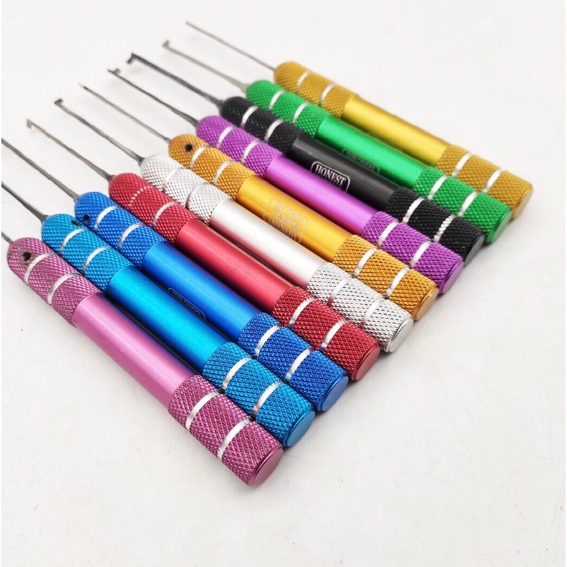 Bộ dụng cụ sửa khoá chìa khoan , chấm vi tính ( gồm 10 cây đá bi + 3 cây chịu gạt cao cấp )