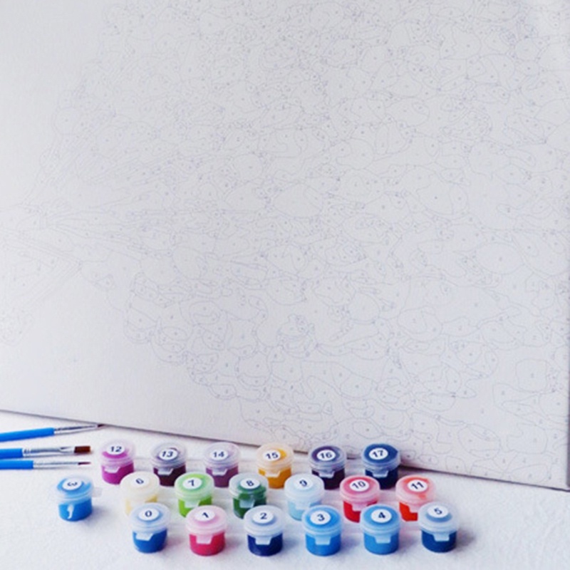 Bộ Dụng Cụ Vẽ Tranh Sơn Dầu Trên Vải Canvas 40*50CM JP6 Tiện Dụng