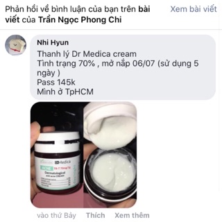 Kem dưỡng ẩm dr medica