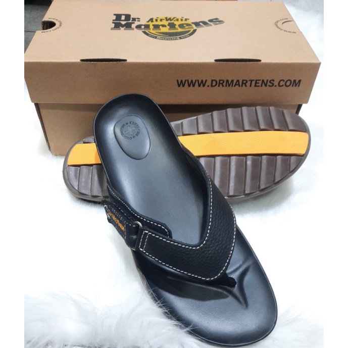 Dép kẹp nam da bò cao cấp DrMartin