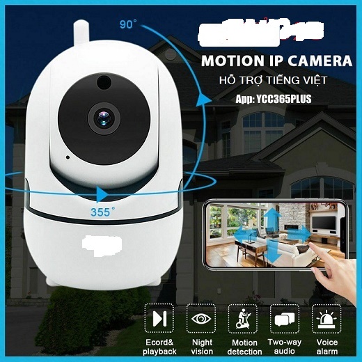 Camera wifi ko dây ycc365plus theo dõi chuyển động xoay 360 độ. - ảnh sản phẩm 7