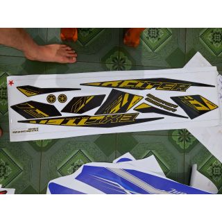 Tem rời dán xe exciter 150 đời 2020 đặt in