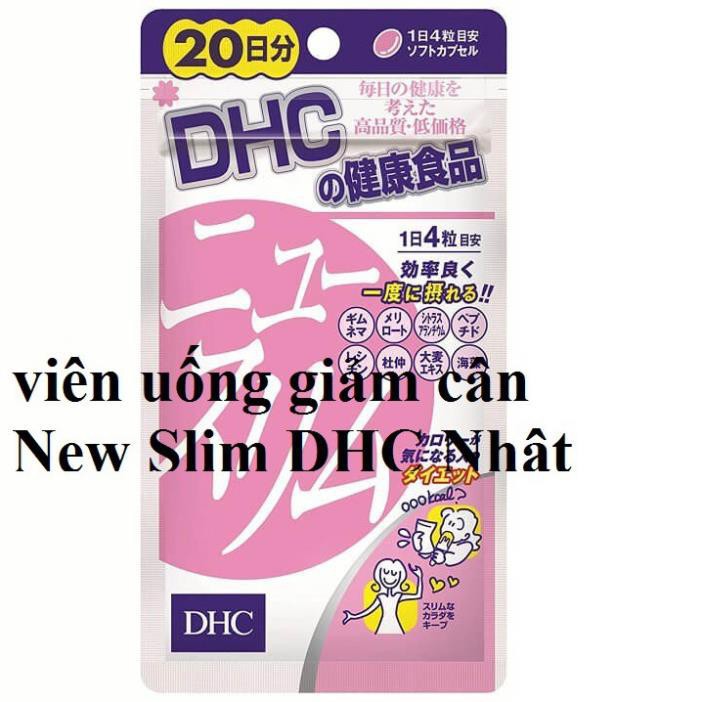 [Sale] Viên uống giảm cân New slim Nhật bản 20 ngày đốt cháy mỡ trong cơ thể một cách mạnh mẽ và hiệu quả