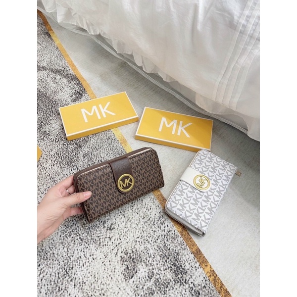 Ví nữ cầm tay MK nhiều ngăn xinh,ví dài đựng thẻ thời trang tiện lợi N_SEOUL