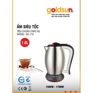 ẤM SIÊU TỐC GOLDSUN GK-11S