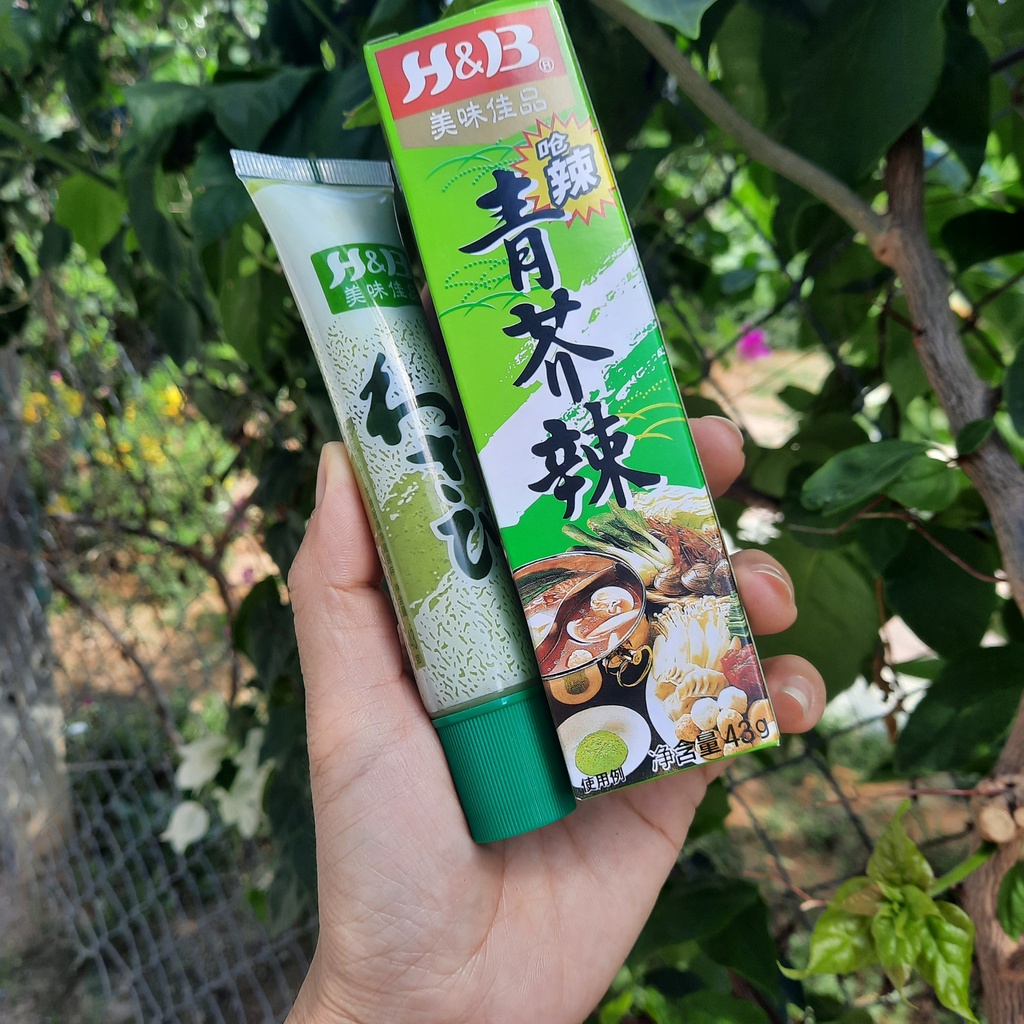 Mù tạt WASABI 1 tuýp - mù tạt - nước tương