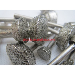 Điêu khắc đá, mài bóng đá (kim cương e needle)