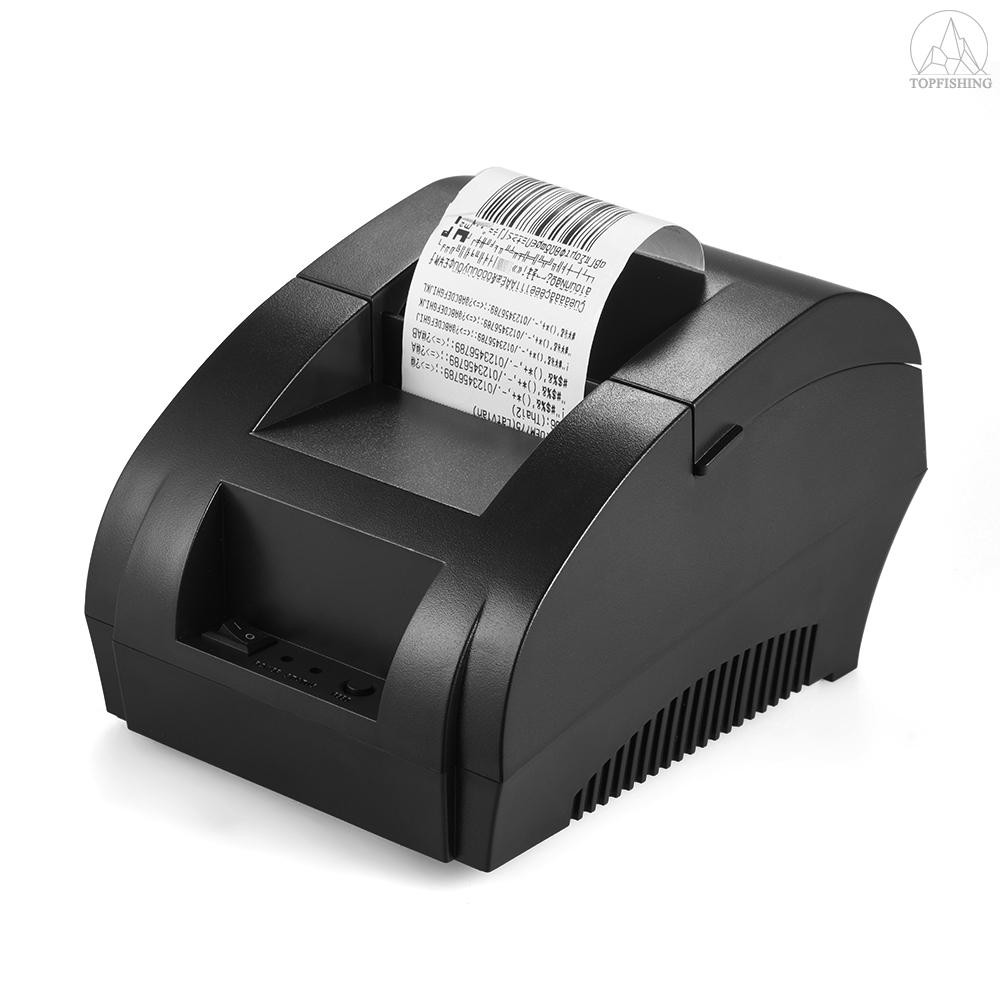 Máy in hóa đơn bằng nhiệt USB POS-5890K 58mm dùng trong nhà hàng/cửa hàng bán lẻ