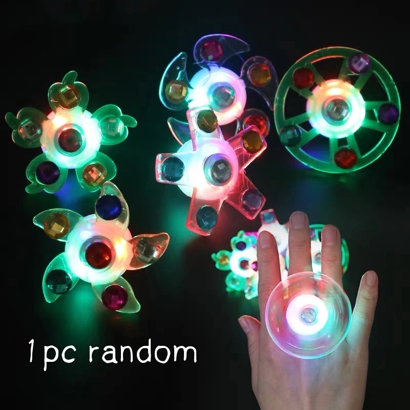 1 Vòng Đeo Tay spinner Dạ Quang Sáng Tạo Giúp Giảm Căng Thẳng